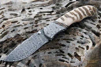 Ram Horn folder. HHH Knives 021.jpg