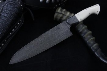 210 Gyuto Feather damascus corian 001 (800x533).jpg