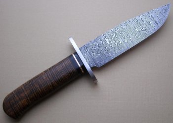 Ladder Damascus & Curly Koa Gent's Bowie 009.jpg
