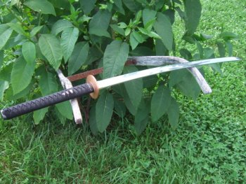 folded steel Katana 007.JPG