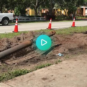 pigging a gas main