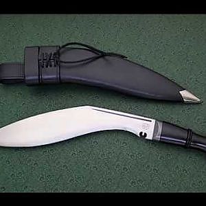 The making of a Cashen kukri - YouTube